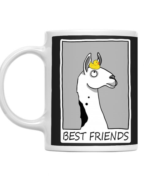 Best friends llama Lámás Bögre - Lámás