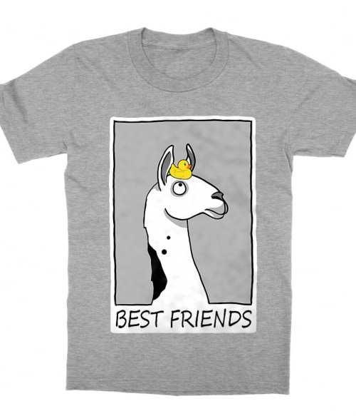 Best friends llama Póló - Ha Llama rajongó ezeket a pólókat tuti imádni fogod!