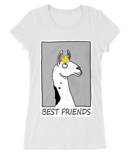 Best friends llama Póló - Ha Llama rajongó ezeket a pólókat tuti imádni fogod!