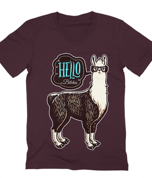Hello bitches llama Póló - Ha Llama rajongó ezeket a pólókat tuti imádni fogod!