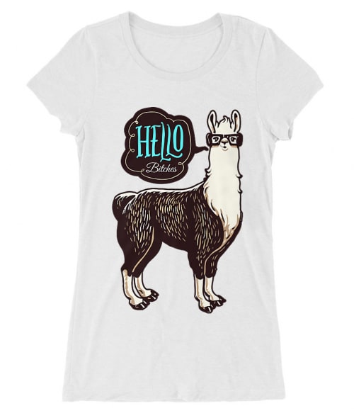 Hello bitches llama Póló - Ha Llama rajongó ezeket a pólókat tuti imádni fogod!
