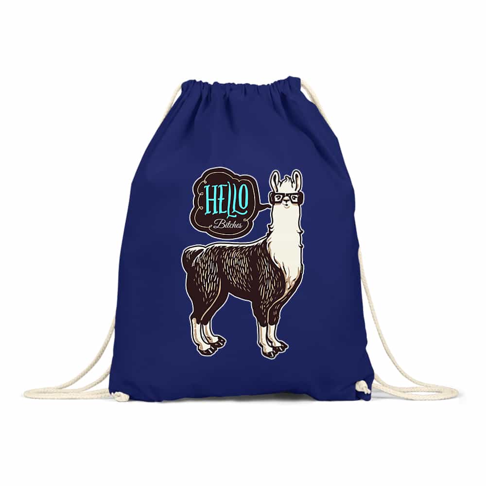 Hello bitches llama Tornazsák
