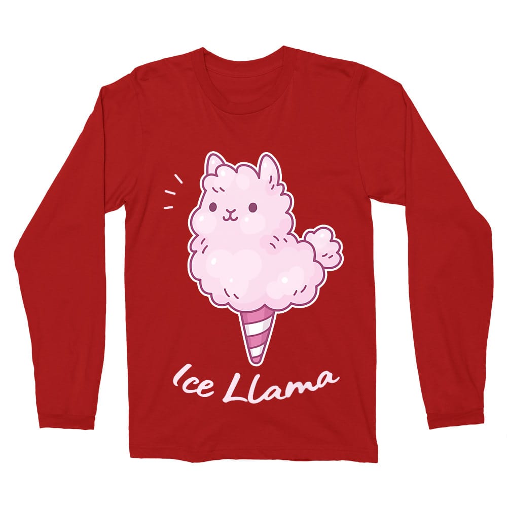 Ice llama Férfi Hosszúujjú Póló