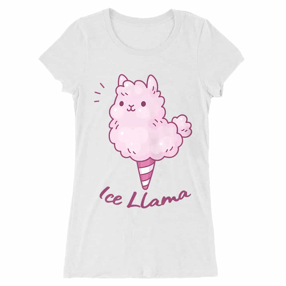 Ice llama Női Hosszított Póló