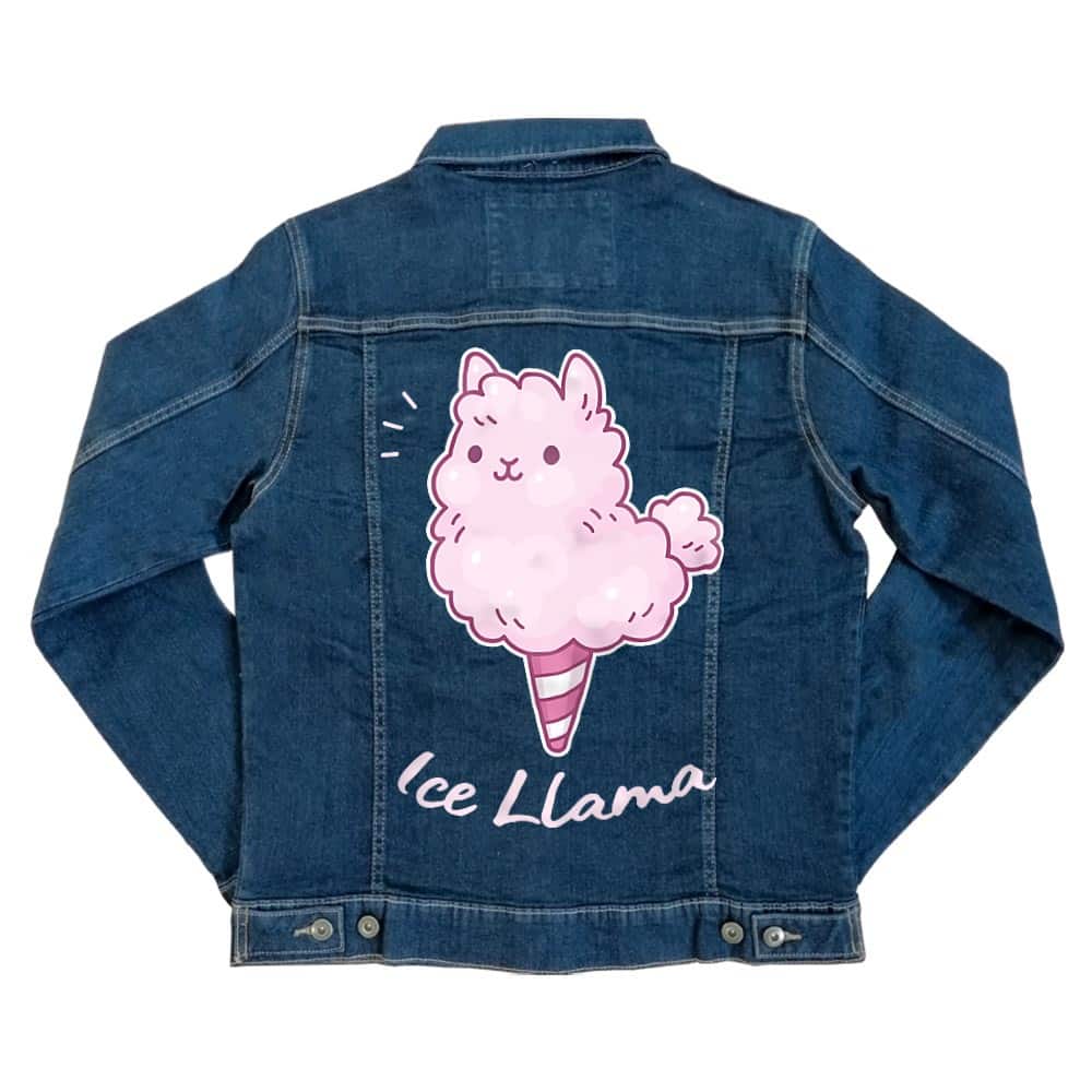 Ice llama Unisex Farmerkabát