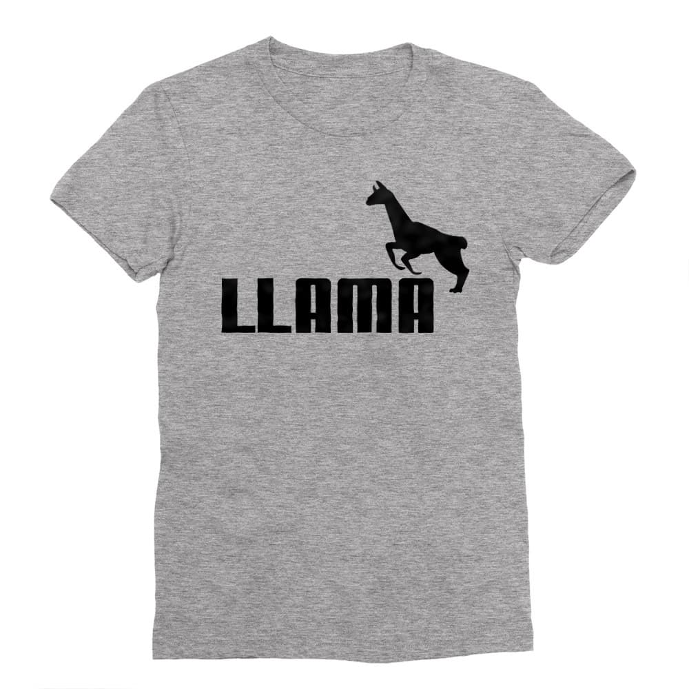 Llama logo Férfi Testhezálló Póló