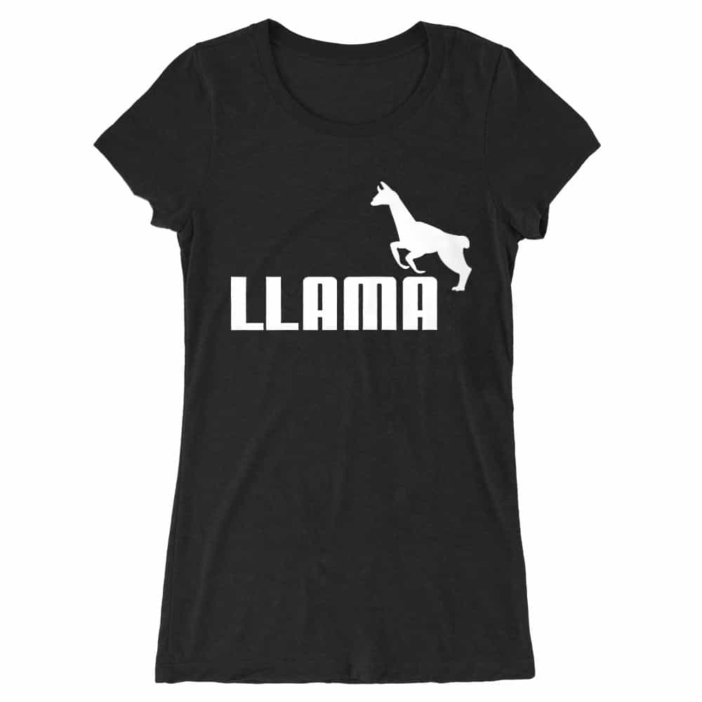 Llama logo Női Hosszított Póló