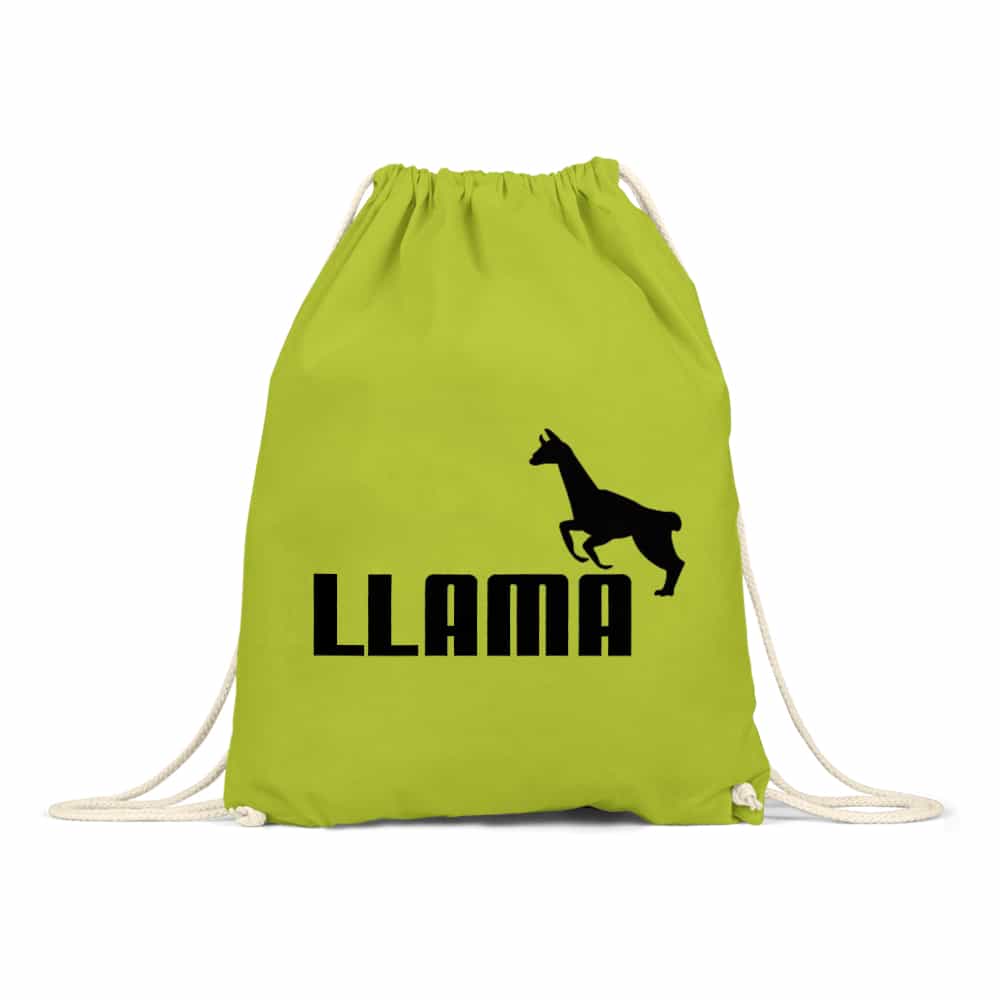 Llama logo Tornazsák