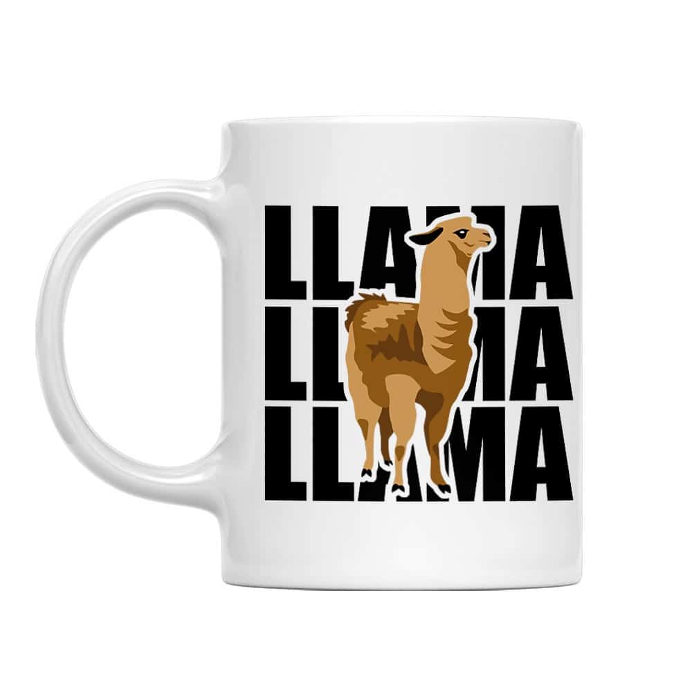 Llama llama llama Bögre