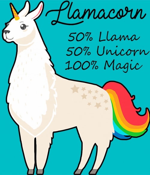Llamacorn Lámás Pólók, Pulóverek, Bögrék - Lámás