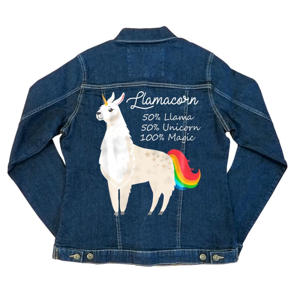 Llamacorn Női Farmerkabát
