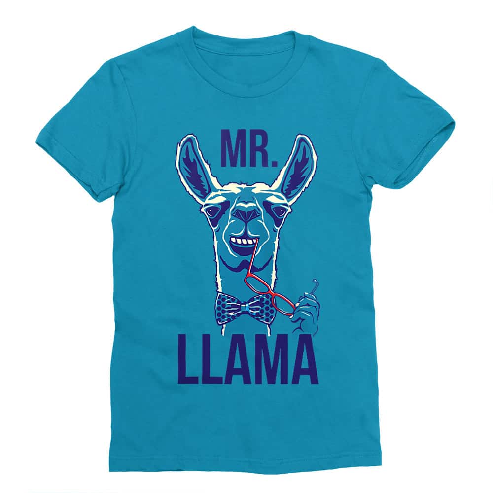 Mr. Llama Férfi Testhezálló Póló