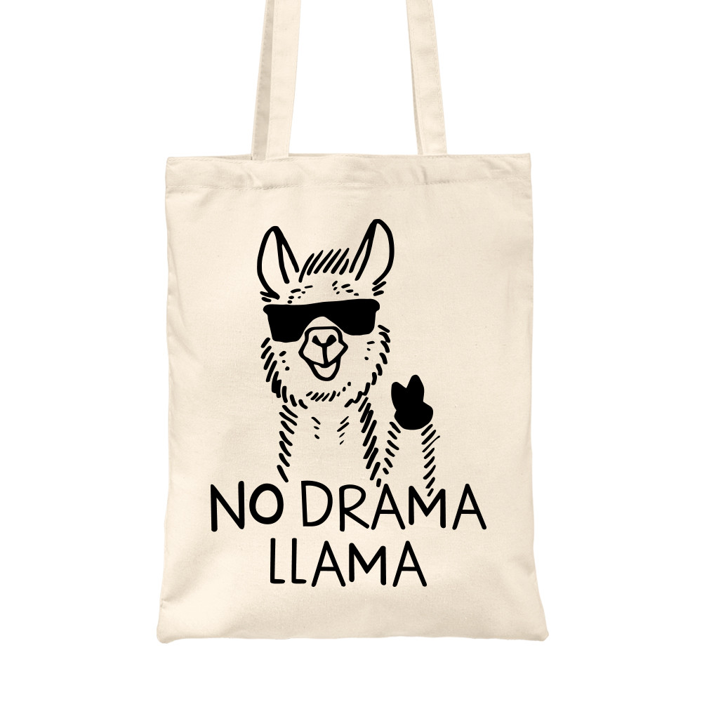 No drama llama Vászontáska