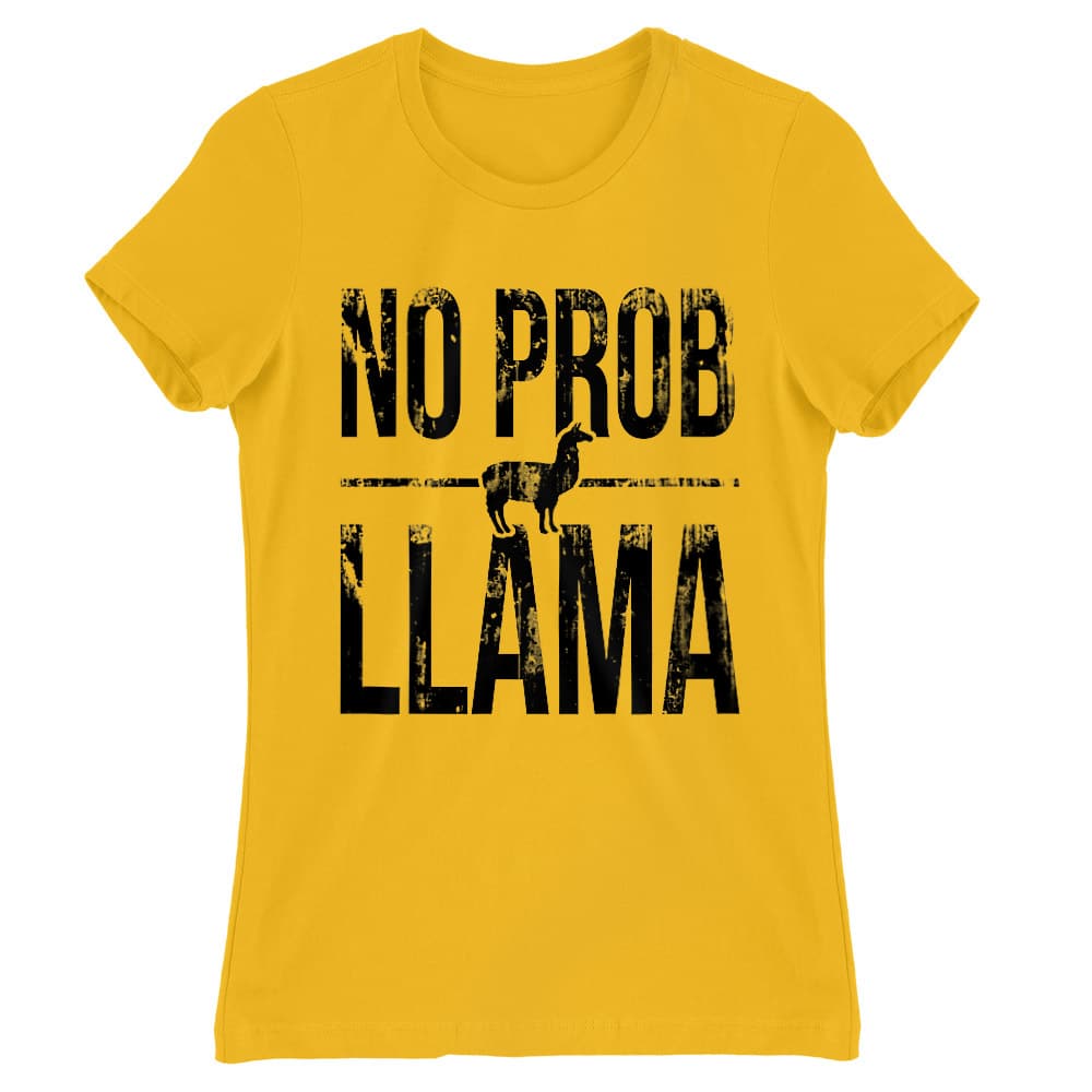 No prob llama Női Póló