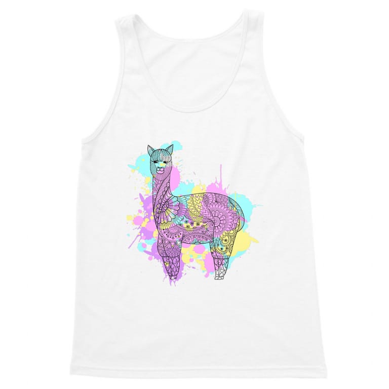 Watercolor llama