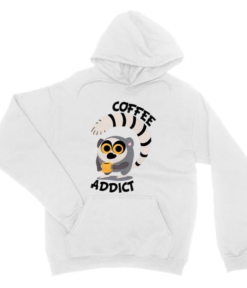 Coffee Lemur Póló - Ha Lemur rajongó ezeket a pólókat tuti imádni fogod!
