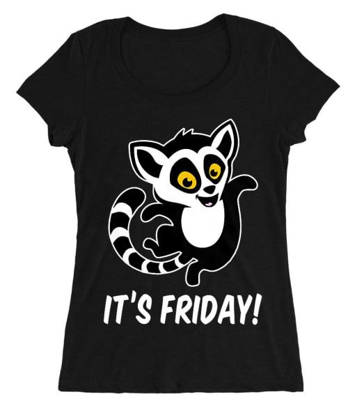 Friday lemur Póló - Ha Lemur rajongó ezeket a pólókat tuti imádni fogod!