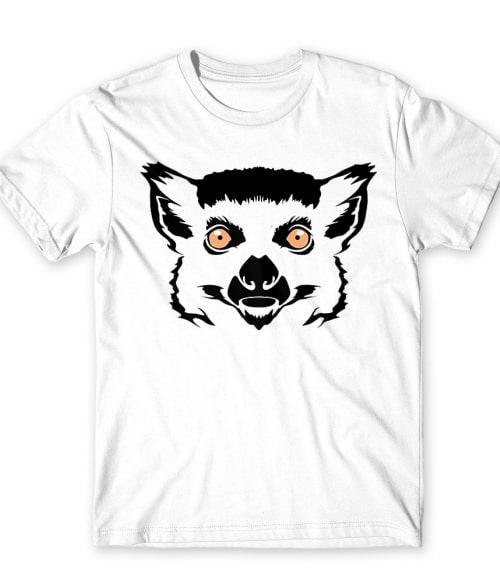 Lemur face Póló - Ha Lemur rajongó ezeket a pólókat tuti imádni fogod!