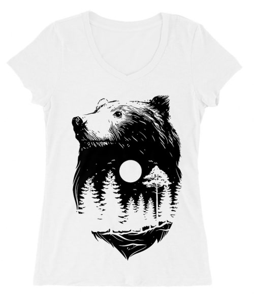 Bear and forest Póló - Ha Bear rajongó ezeket a pólókat tuti imádni fogod!