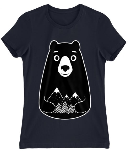 Cute bear Medve Női Póló - Medve