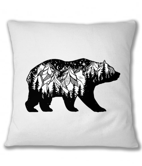 Winter bear Medve Párnahuzat - Medve