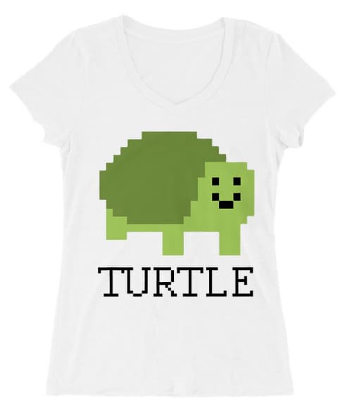 Pixel turtle Póló - Ha Turtle rajongó ezeket a pólókat tuti imádni fogod!