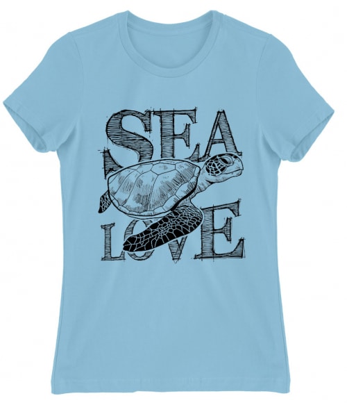 Sea love Póló - Ha Turtle rajongó ezeket a pólókat tuti imádni fogod!