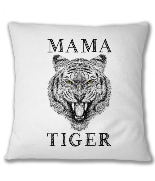 Mama tiger Tigrises Párnahuzat - Tigrises