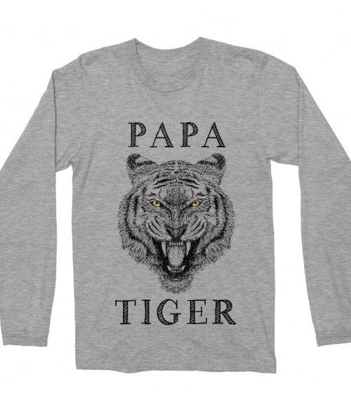 Papa tiger Póló - Ha Tiger rajongó ezeket a pólókat tuti imádni fogod!