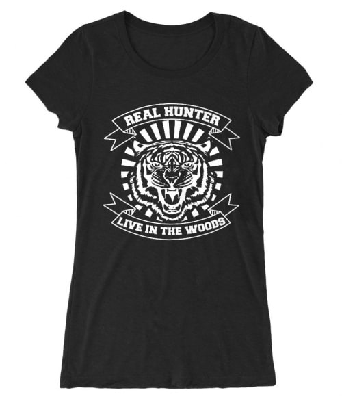 Real hunter Póló - Ha Tiger rajongó ezeket a pólókat tuti imádni fogod!
