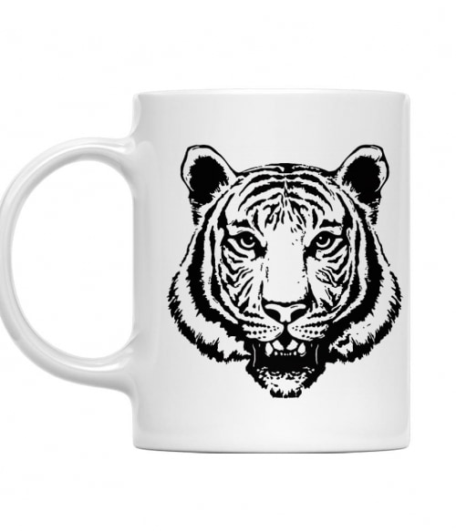 Tiger face Tigrises Bögre - Tigrises