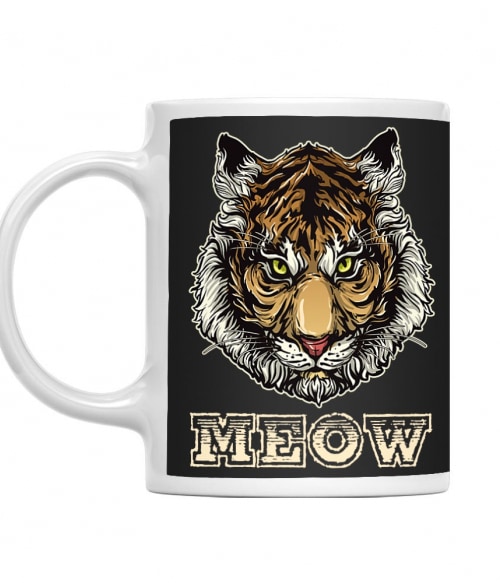Tiger meow Tigrises Bögre - Tigrises