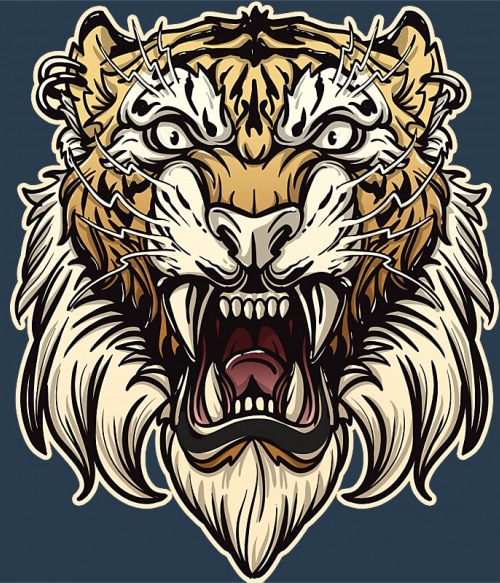Tiger roar Tigrises Pólók, Pulóverek, Bögrék - Tigrises