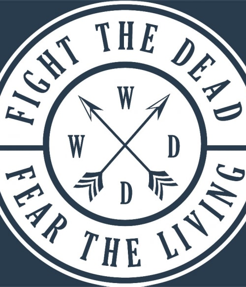 Fear the living The Walking Dead Pólók, Pulóverek, Bögrék - The Walking Dead