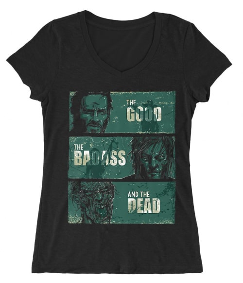Good Bad Dead Póló - Ha The Walking Dead rajongó ezeket a pólókat tuti imádni fogod!