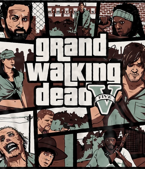 Grand Walking Dead The Walking Dead Pólók, Pulóverek, Bögrék - The Walking Dead
