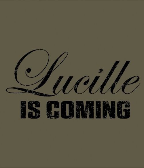 Lucille is coming The Walking Dead Pólók, Pulóverek, Bögrék - The Walking Dead