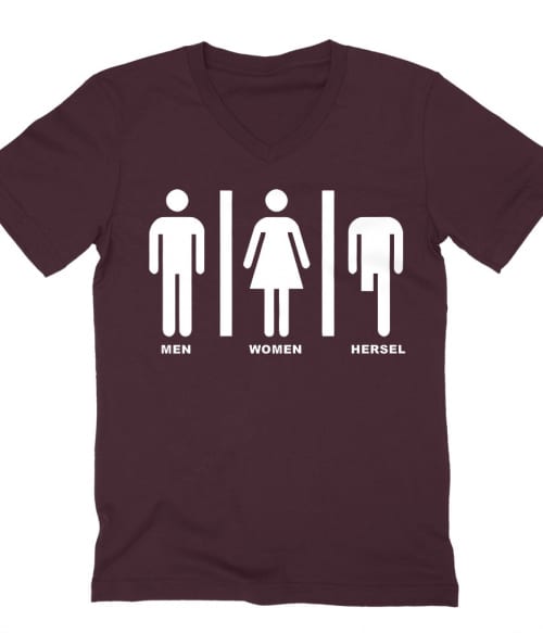 Men Women Hersel Póló - Ha The Walking Dead rajongó ezeket a pólókat tuti imádni fogod!