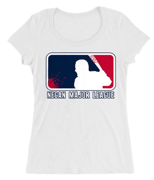 Negan Major League Póló - Ha The Walking Dead rajongó ezeket a pólókat tuti imádni fogod!