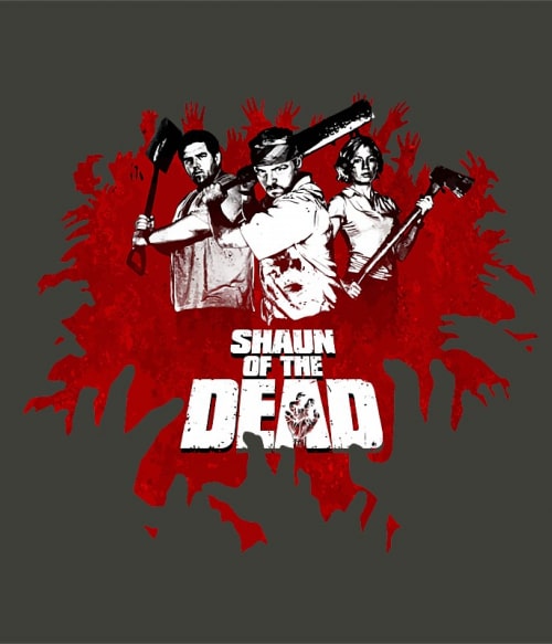 Shaun of the dead The Walking Dead Pólók, Pulóverek, Bögrék - The Walking Dead