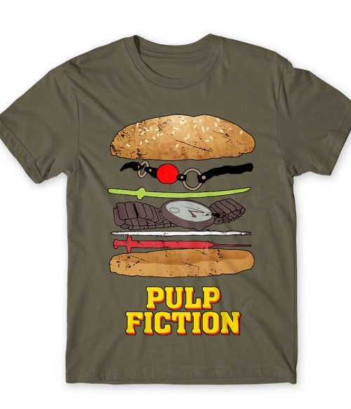 Pulp fiction burger Pulp Fiction Póló - Pulp Fiction