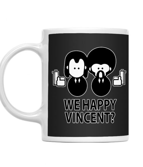 We happy Vincent Filmes Bögre - Pulp Fiction
