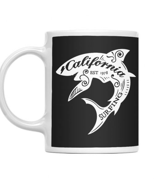 California Shark Cápás Bögre - Cápás