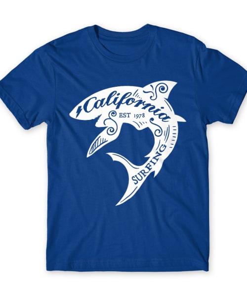California Shark Cápás Póló - Cápás