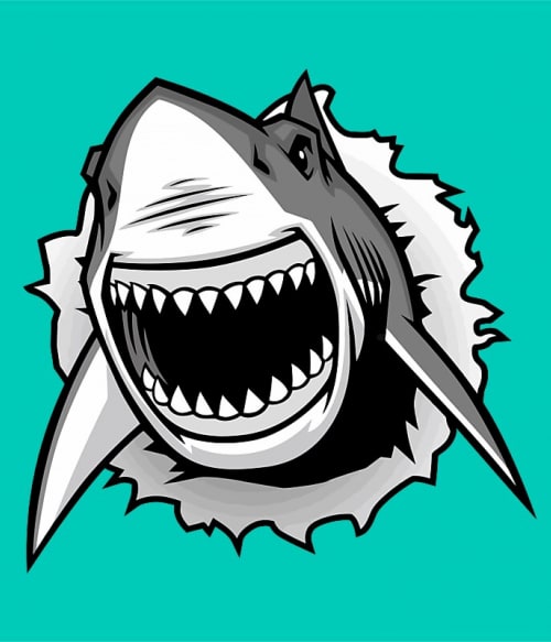 Shark Cápás Pólók, Pulóverek, Bögrék - Cápás