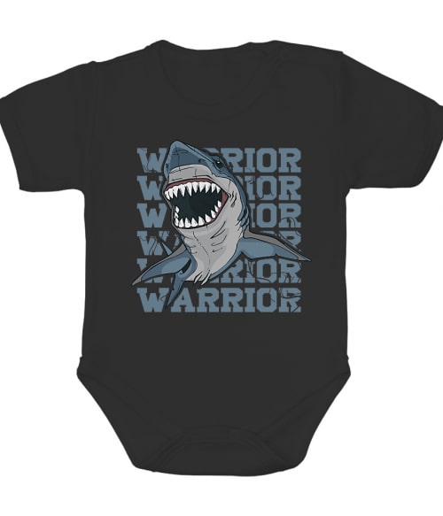 Warrior shark Cápás Baba Body - Cápás