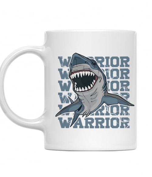 Warrior shark Póló - Ha Shark rajongó ezeket a pólókat tuti imádni fogod!