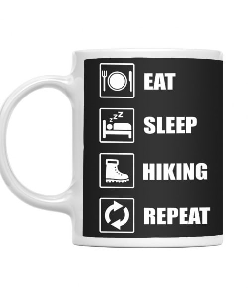 Eat sleep hiking Póló - Ha Hiking rajongó ezeket a pólókat tuti imádni fogod!