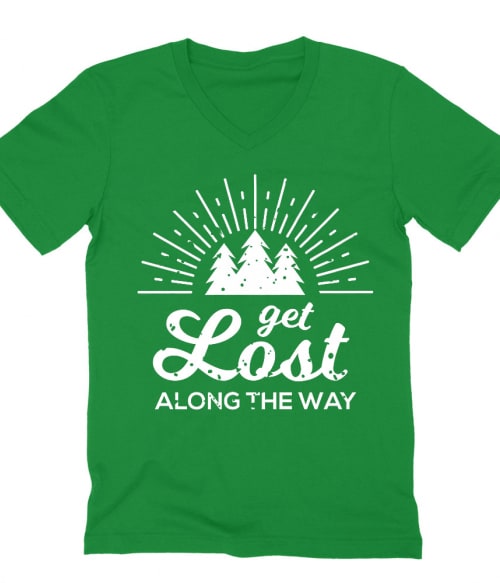 Get lost along the way Póló - Ha Hiking rajongó ezeket a pólókat tuti imádni fogod!