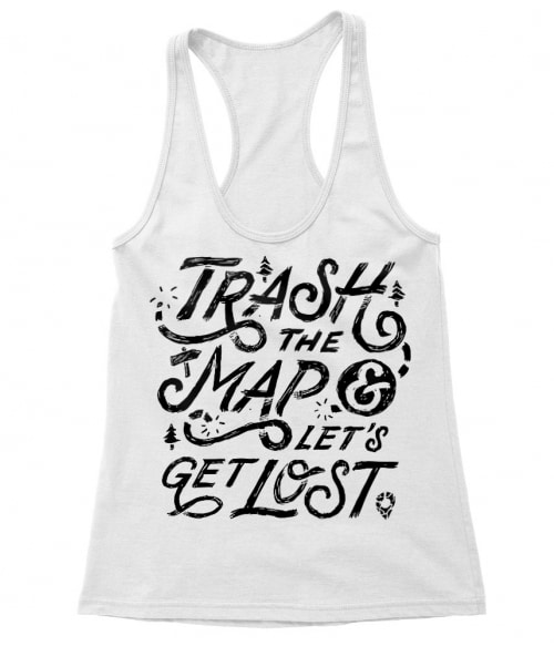 Trash the map Póló - Ha Hiking rajongó ezeket a pólókat tuti imádni fogod!